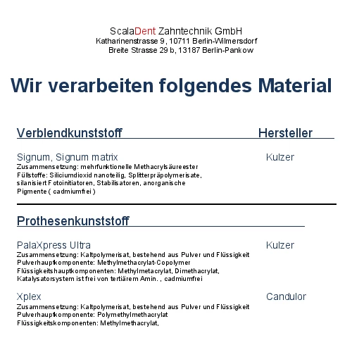 Materialverarbeitung